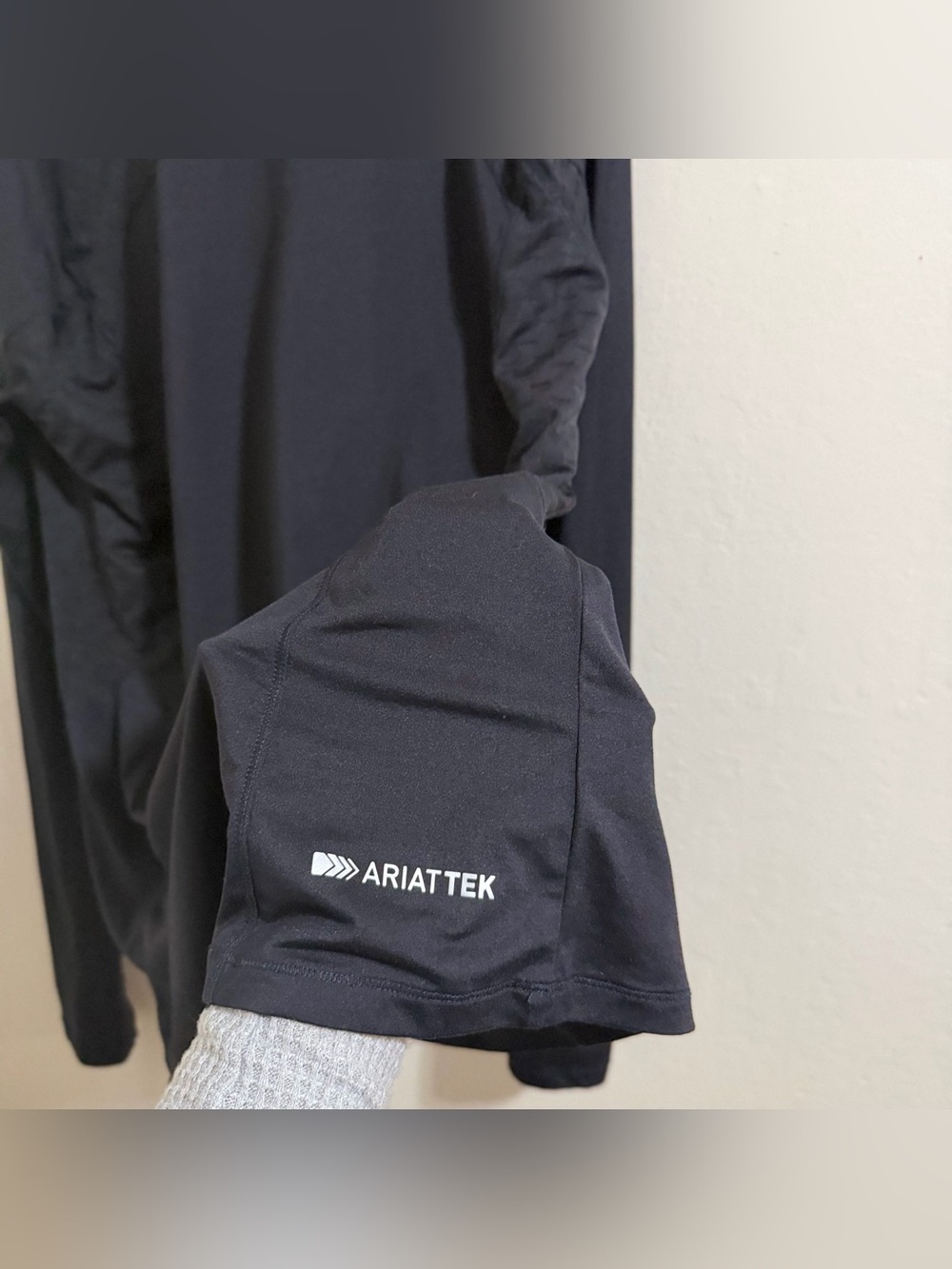 AriatTek womenâs Large black quarter zip western athletic wear lightweight - Picture 12 of 12